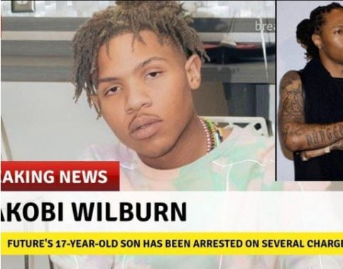 News of Jakobi Wilburn being arrested.